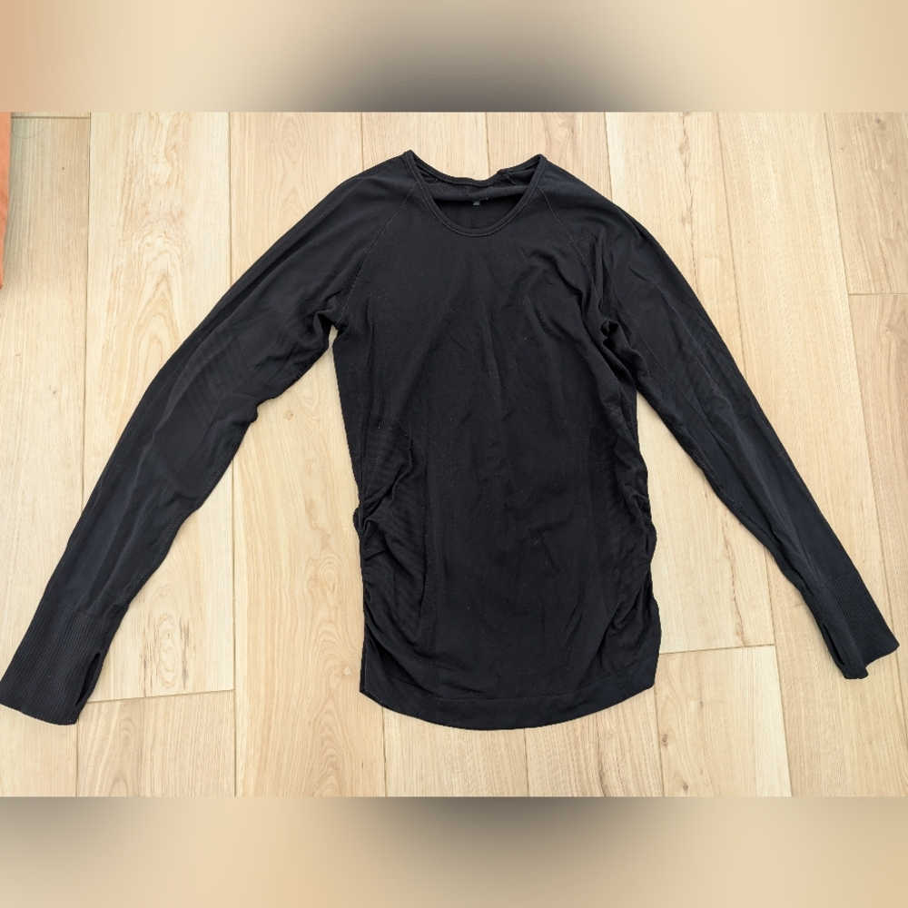Athleta Black (Maybe Momentum Or Speedlight) Top, Size Small